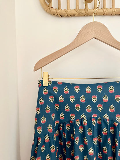 Jupe GARANCE bleue