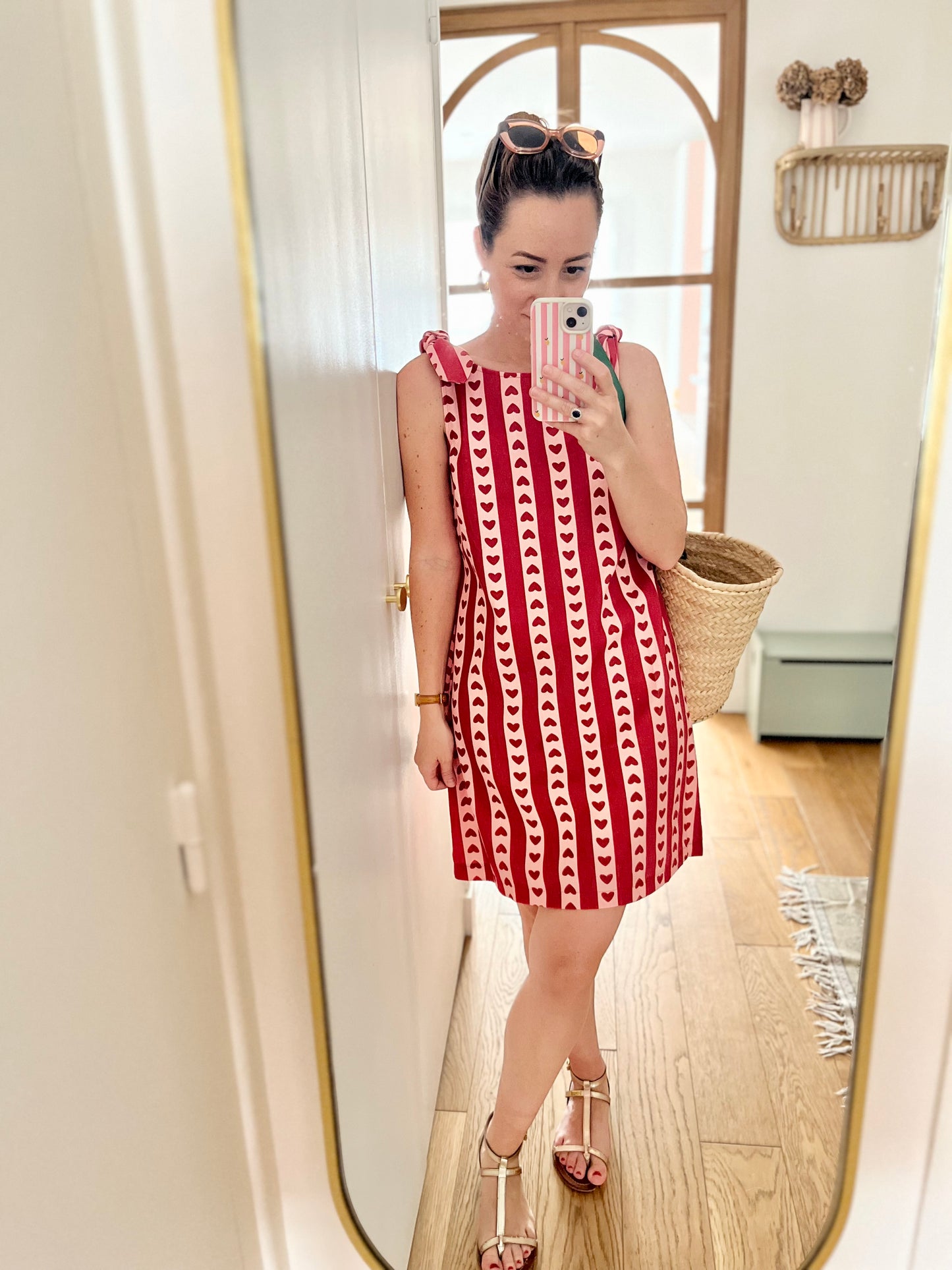 Robe GABRIELLE coeur rouge