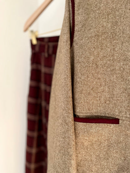 Veste GWENDAL kaki chinée
