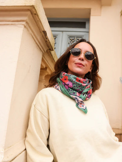 Foulard INDORE vert