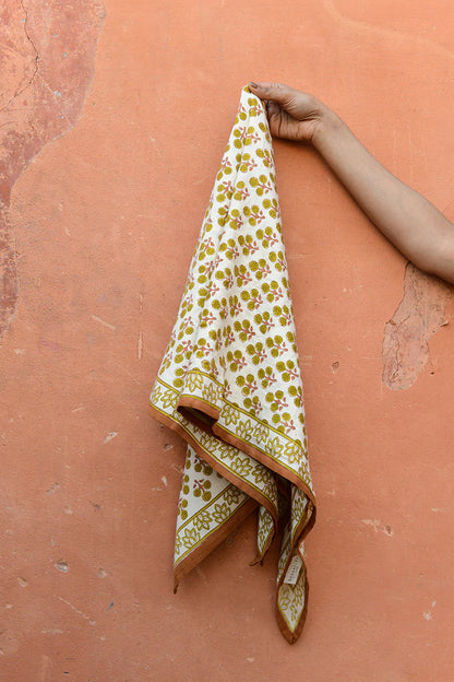 Foulard NINIVE moutarde