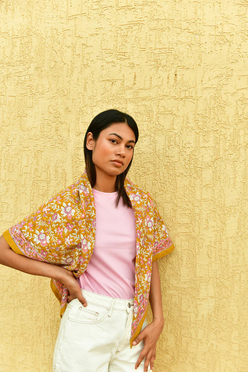 Foulard CALYPSO caramel
