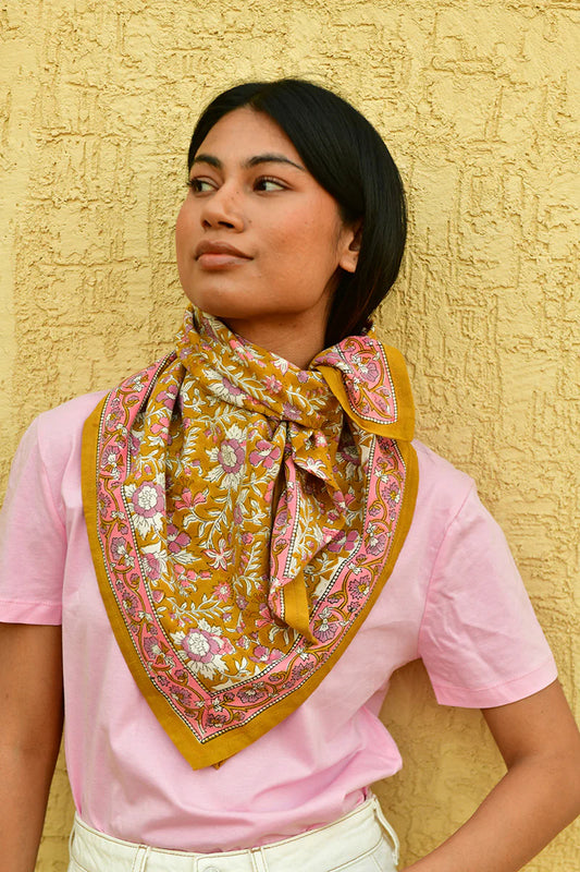 Foulard CALYPSO caramel