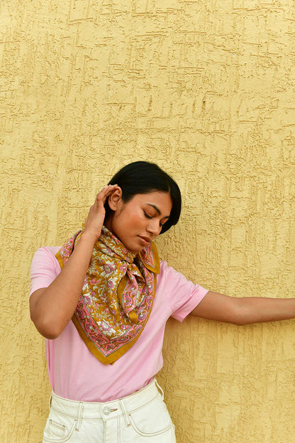 Foulard CALYPSO caramel