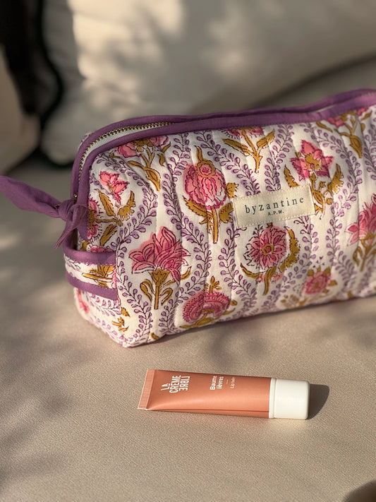 Petite trousse EPHÈSE rose