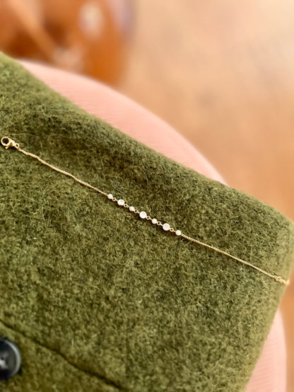 Bracelet ZÉPHIR perles/cristaux