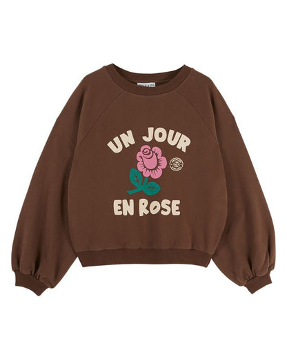 Sweat EMMA chocolat