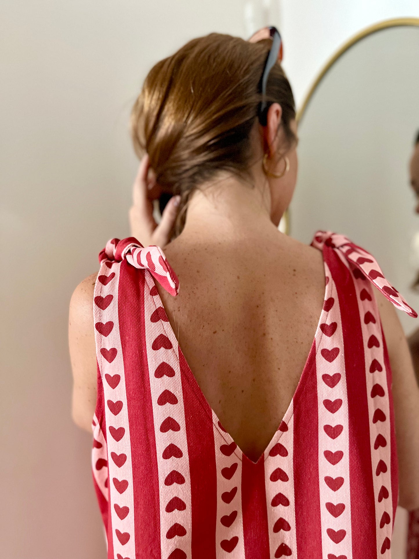 Robe GABRIELLE coeur rouge