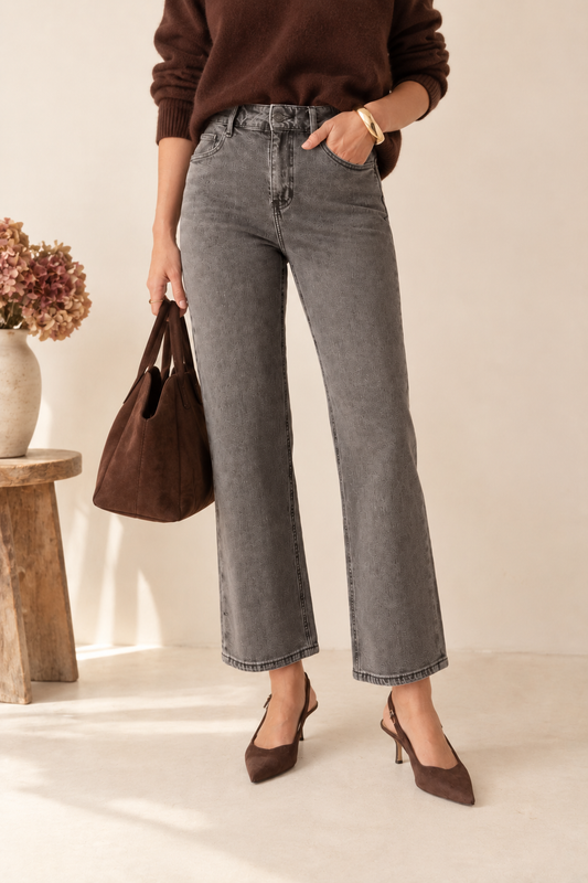 Jeans SOLANGE gris