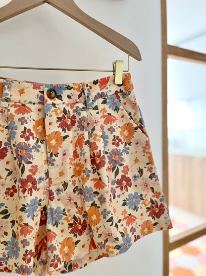 Short ADÈLE fleurie
