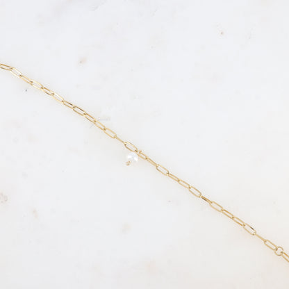 Bracelet LOUISA perle nacrée