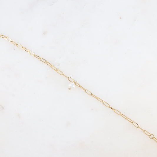 Bracelet LOUISA perle nacrée