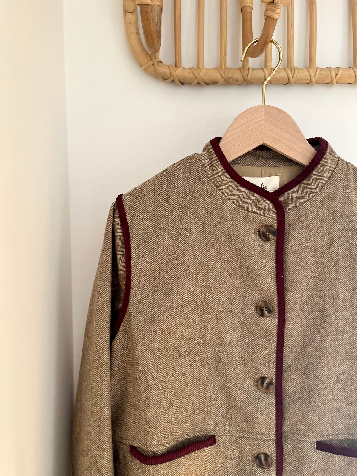Veste GWENDAL kaki chinée