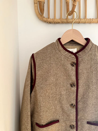 Veste GWENDAL kaki chinée