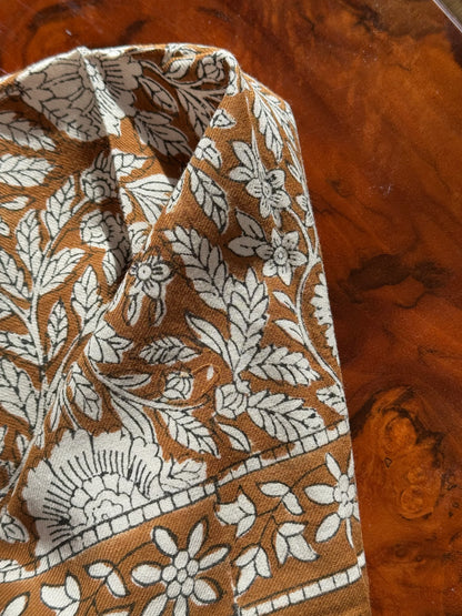 Petit foulard ANTIOCHE havane