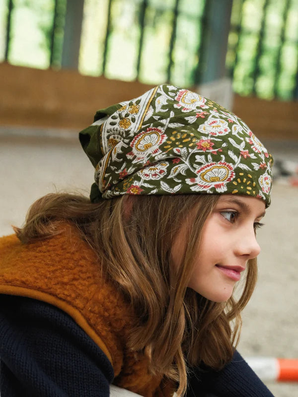 Petit foulard NEW DELHI vert