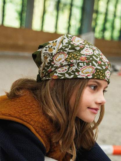 Petit foulard NEW DELHI vert