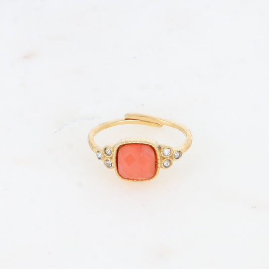 Bague COLINE mandarine