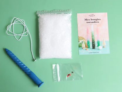 Kit DIY Mes bougies torsadées