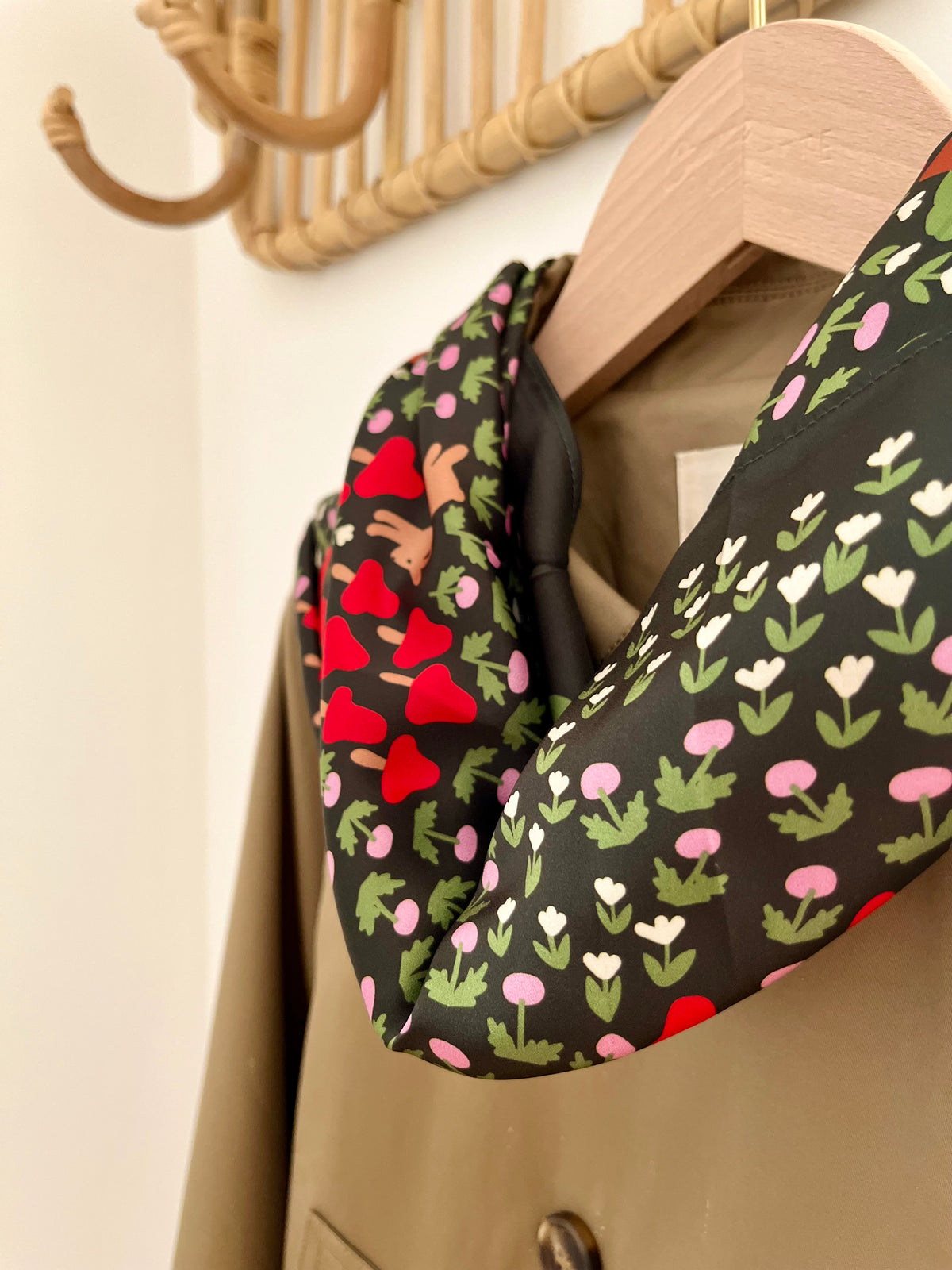 Foulard ARSÈNE fôret enchantée
