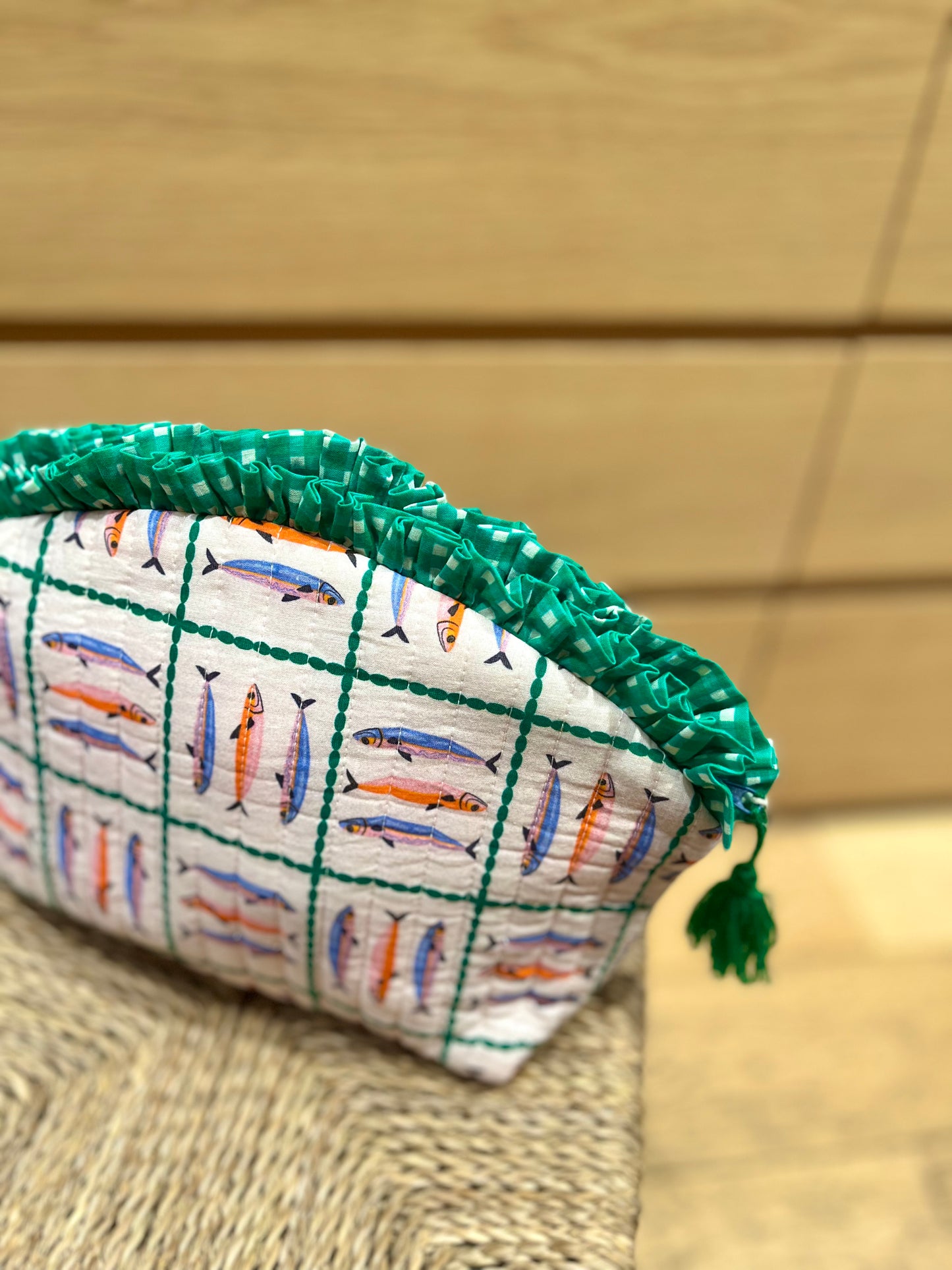 Trousse SARDINE verte