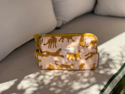 Petite trousse FAUVE rose