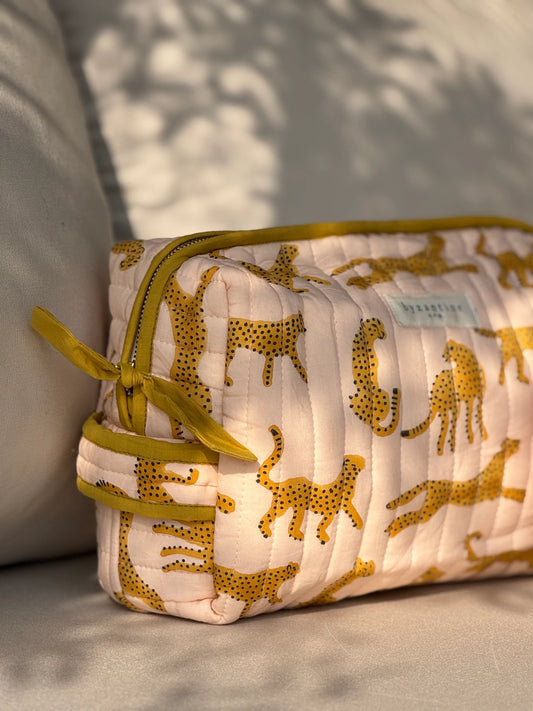 Grande trousse FAUVE rose