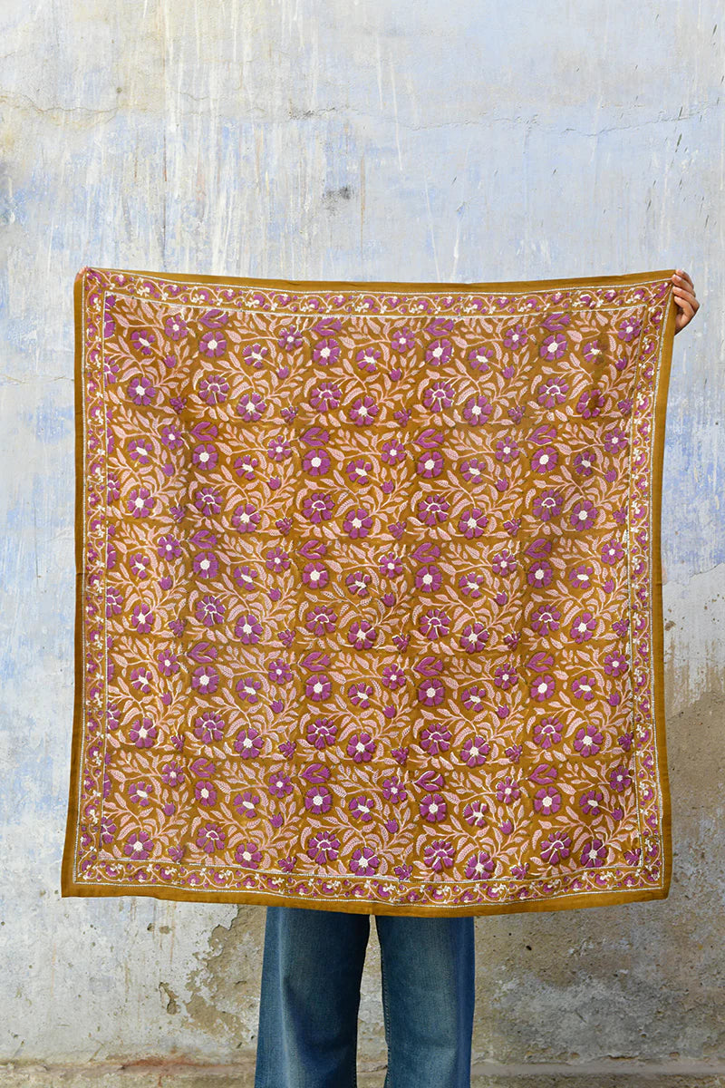 Foulard N°115 caramel