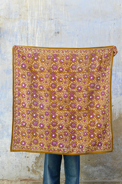 Foulard N°115 caramel