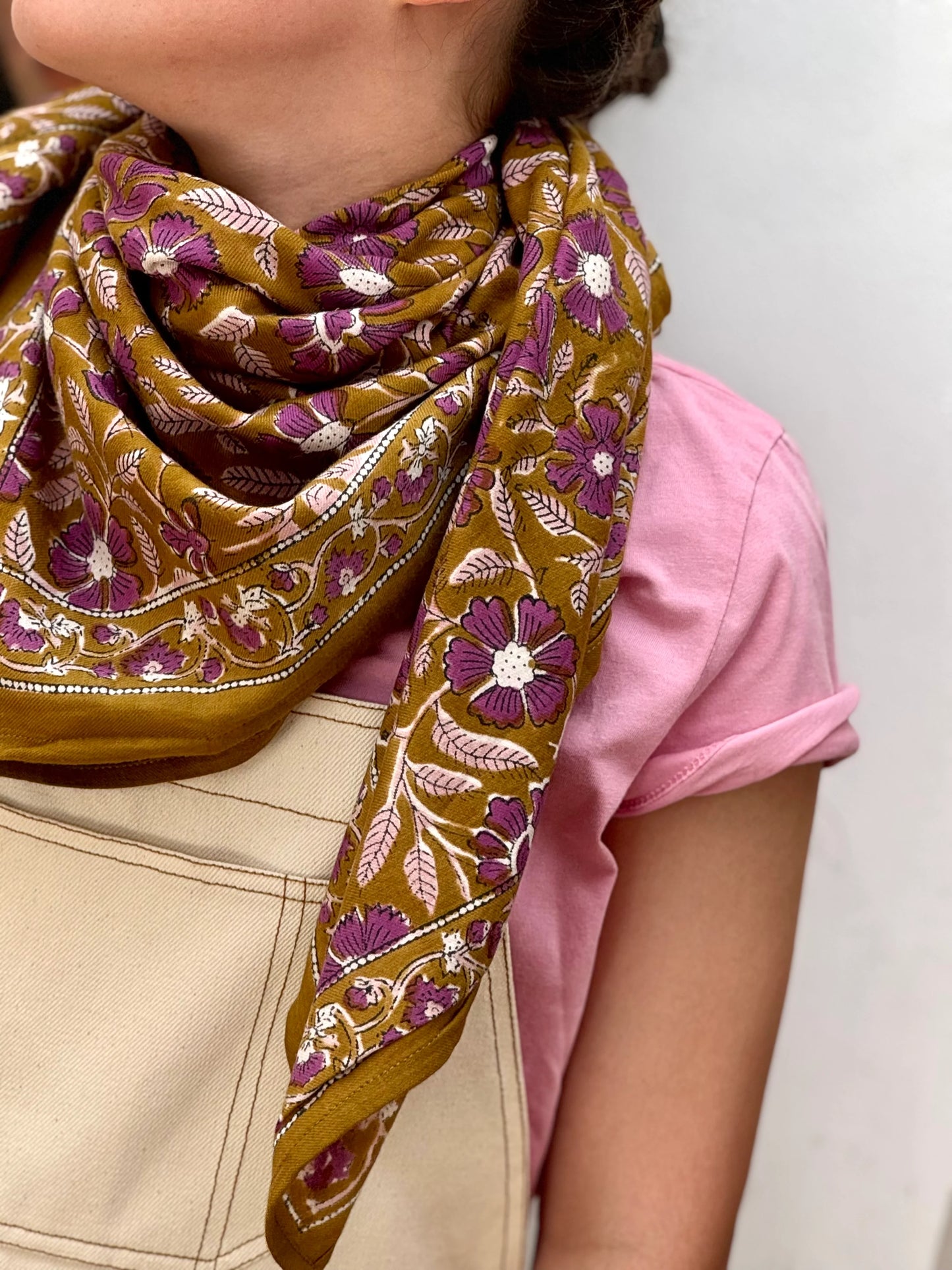 Foulard N°115 caramel