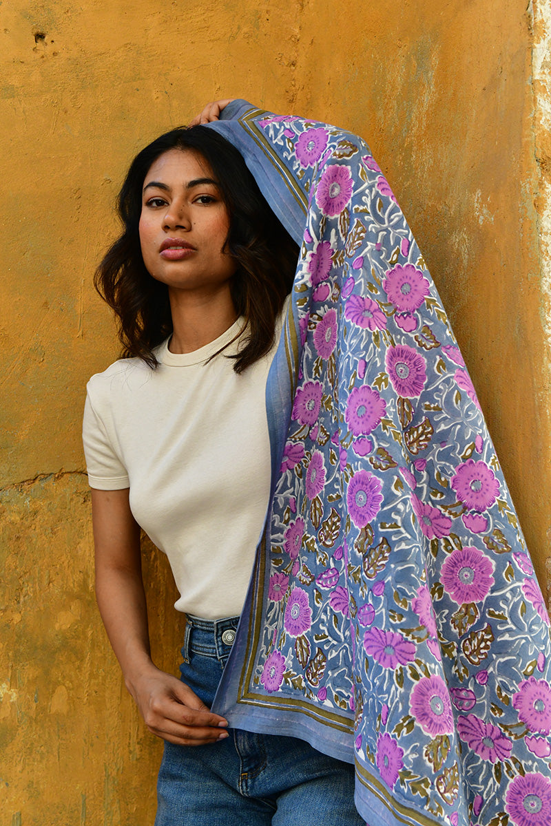 Foulard ANI bleu