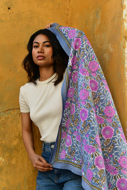 Foulard ANI bleu
