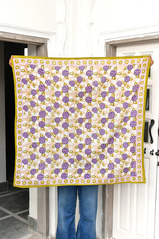 Foulard PÉNÉLOPE myrtille