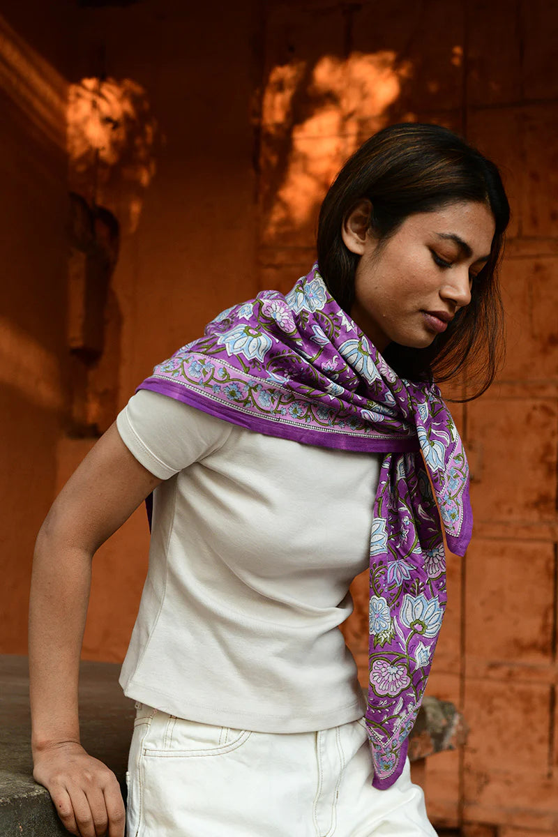 Foulard N'114 VIOLET