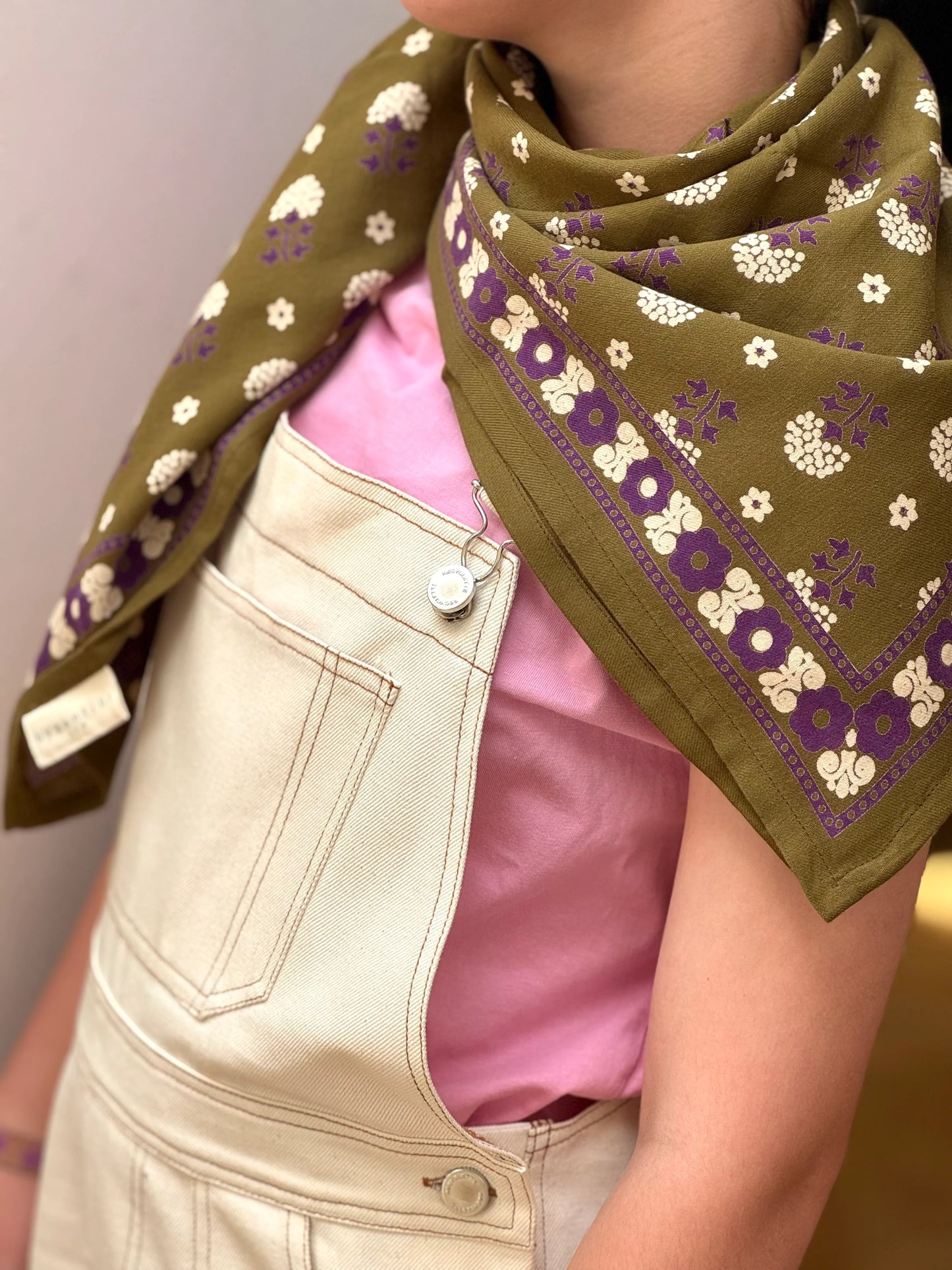 Foulard ANASTASE olive