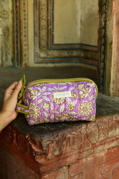 Petite trousse CARTHAGE lilas