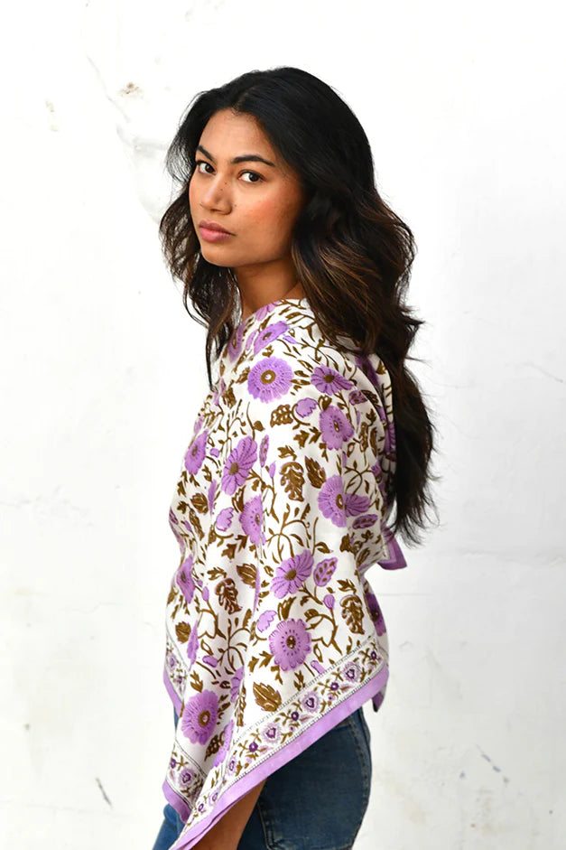 Foulard ANI lilas