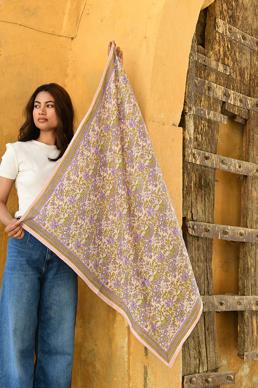 Foulard CONSTANTINE rose