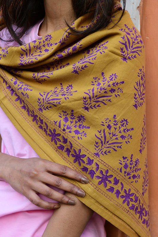 Foulard GALATIE caramel