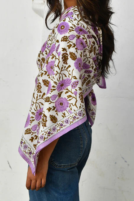 Foulard ANI lilas