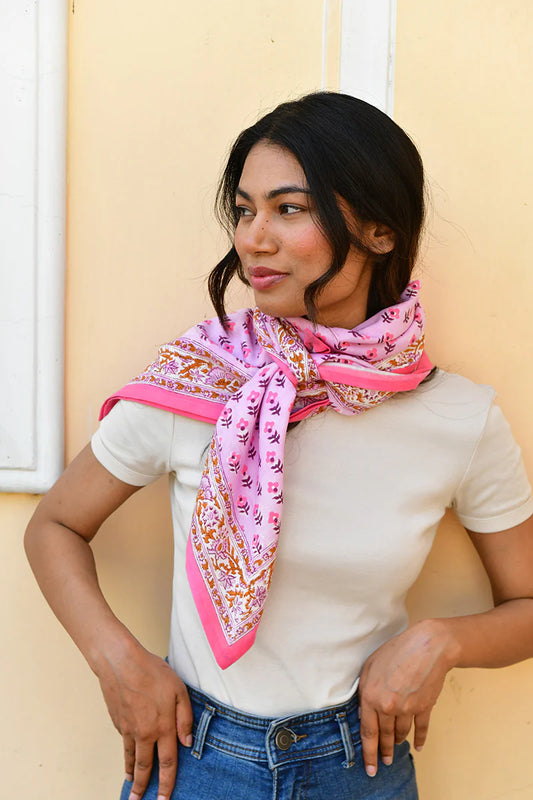 Foulard NIKA rose