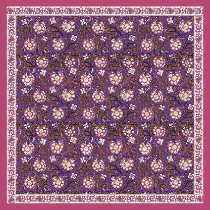 Foulard BOUGAINVILLIERS violet