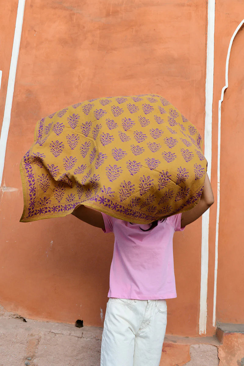 Foulard GALATIE caramel