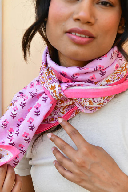 Foulard NIKA rose