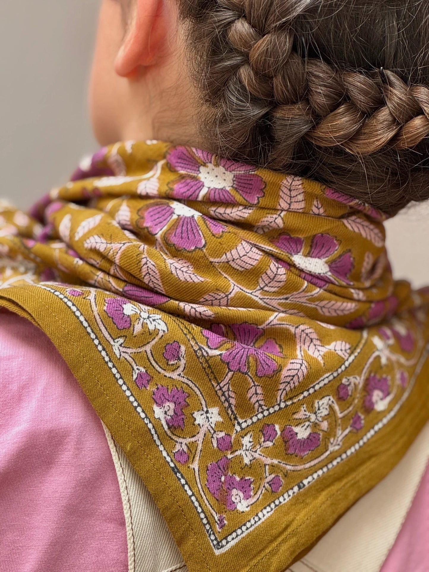 Foulard N°115 caramel