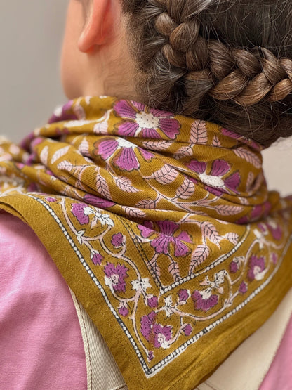 Foulard N°115 caramel