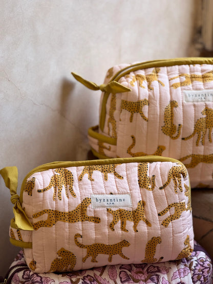 Grande trousse FAUVE rose
