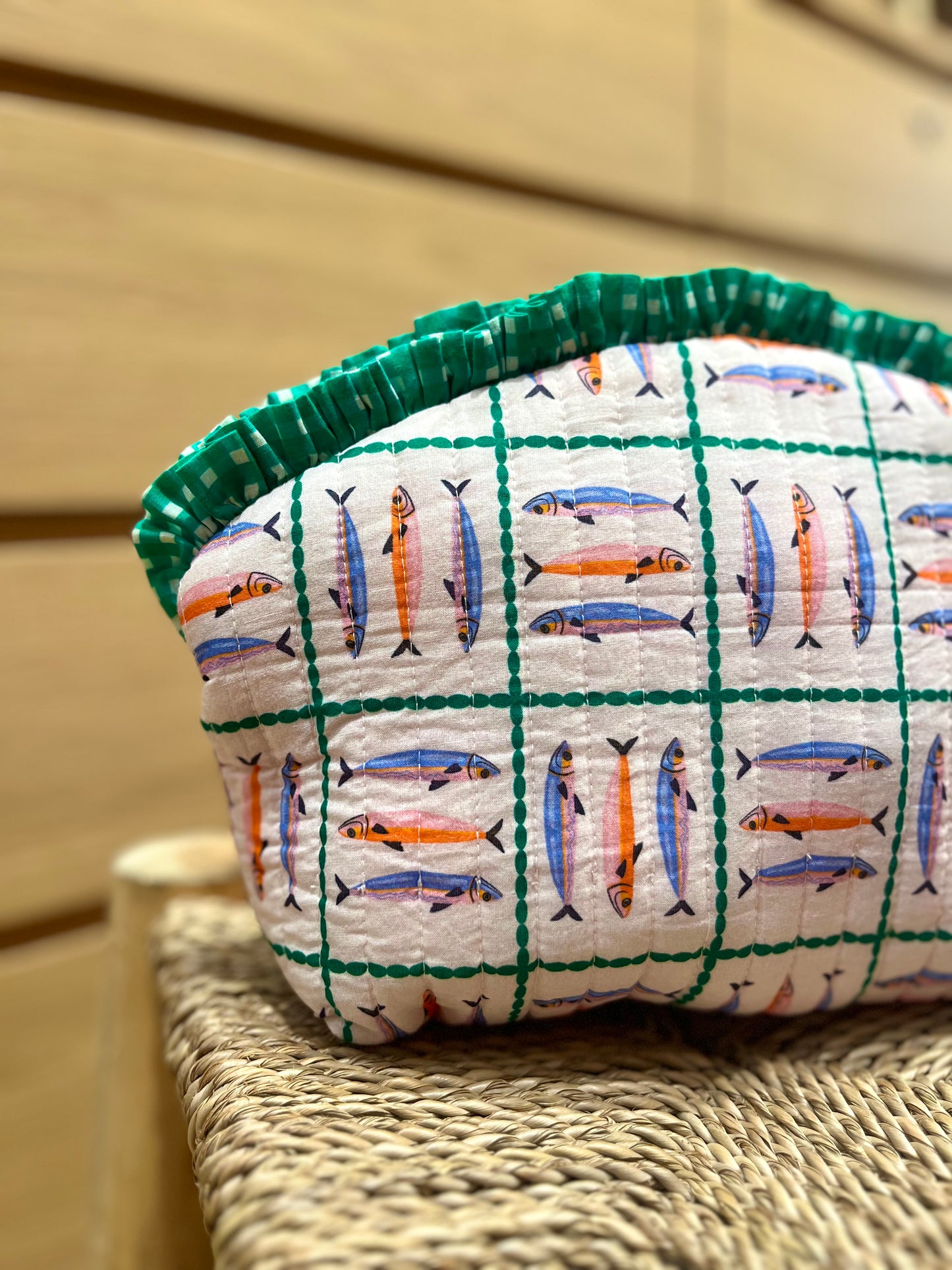 Trousse SARDINE verte