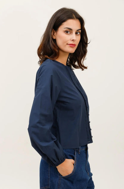 Chemisier JOSÉPHINE marine
