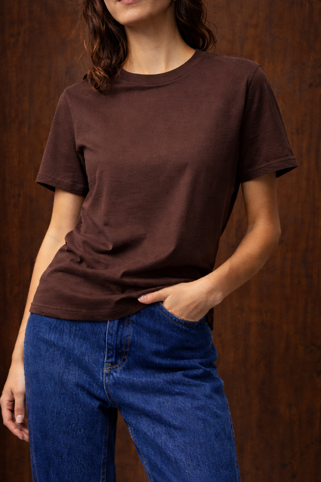 T-shirt RIA chocolat